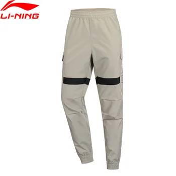 Li-Ning Mænd Tendensen Bukser Komfort Polyester Regular Fit Foring li ning Udskrivning Fitness Sports Bukser AKXP009