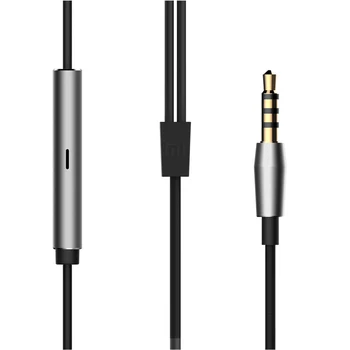 På Lager Oprindelige Xiaomi Hybrid In-Ear Stereo Hovedtelefoner Med Mikrofon Øretelefon Sølv Guld Til Android, iOS Til MP3-PC