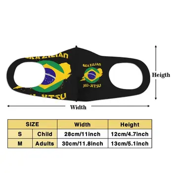 Brazilian Jiu Jitsu mascara reutilizable con filtro genanvendelige ansigtsmaske børn ansigtsmaske designer maske pm2.5 cubrebocas con filtro