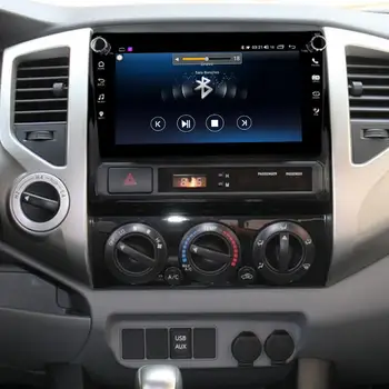 Tilbehør til bilen Android 10 Bil Radio Stereo Auto GPS-Multimedie lydanlæg Til Toyota Tacoma 2005 4G carplay Dash Cam DVR