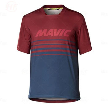 2020 Mavic Racing Downhill Mountain Bike Jersey Motorcykel Trøje Crossmax Shirt Ciclismo Tøj til Mænd MTB MX-T-Shirt