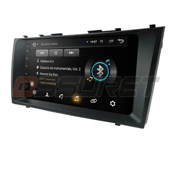 Sort Farve Til Toyota Camry Aurion 2006-2011 Android 10 9 Tommer Bil Mms-GPS Navigation Autoradio støtte DAB+ SWC Carplay