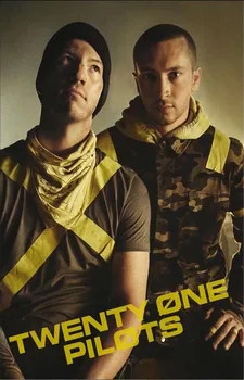 MQ1657 Tyve Piloter - Tyler Joseph og Josh Dun Hot Nye Kunst Plakat Top Silke Lys Lærred Home Decor Væggen Billedet Oplag