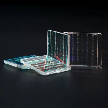10stk Fabrik Defekt Optisk Glas Skællende Prisme Science Research Prismer Dekoration Linser Flyve ' s eye Linse Sammensatte Øje Prisma
