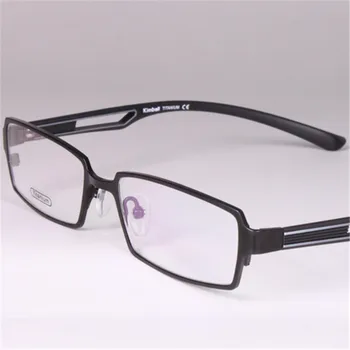 Zerosun Titanium Briller Ramme Mænd 128mm Lille Smalt Ansigt Briller Mand Fuld Rim Brand Briller for Recept Optic