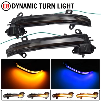 Dynamisk Blinklys blinklys Lys for BMW X2 X1 F48 F49 1/2 serie F45 F46 F52 2016-2018 Side Spejl-Indikator-LED Blinkende Lys