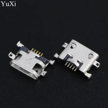 YuXi 100pcs Mikro-USB-stikket Oplade stik mini dock-stik stik Til lenovo A798T A590 A808 A706T A670T S890 S820 S880 A710E