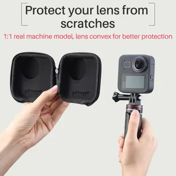 Beskyttende Taske Mini Størrelse Taske Rejser Opbevaring til GoPro Max Sports-Panorama Kamera slidstyrke Sag Tilbehør