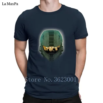 Designer Pop Top Tee Mænd T-Shirt Halo Part Army T-Shirt Til Herre Nye Hjemmesider Tee Shirt Med O Hals Mænd T-Shirt Fritid Sommer