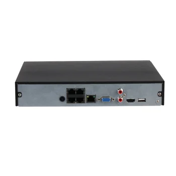Dahua 4 Ch 4PoE WizSense Network Video Recorder Støtte Perimeter Protection Ansigt Detectionand SMD 4K Smart H. 265 NVR2104HS-P-jeg