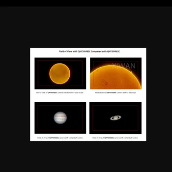 Qhy5iii485c Planetary Camera store mål tilbage kameraet ledestjerne deep space fotografering qhy485c
