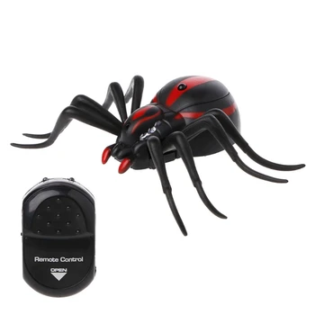 Fjernbetjeningen Realistisk Falske Spider RC-Sjov Insekt Skræmmende Trick Toy 77HD
