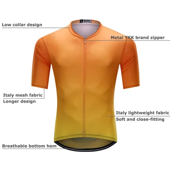 Pro team Cycling Jersey Sommeren Korte Ærmer Italien stof MTB Cykel Cykling Tøj Ropa Maillot Ciclismo Racing Cykel Tøj