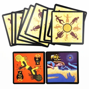 Fuld engelsk Varulve brætspil med engelske Regler for Familie Sjov Card Game 24 Kort