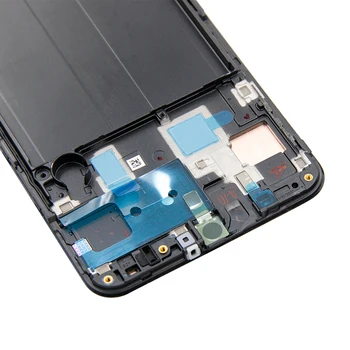 For Samsung Galaxy A50 A505F A505F/DS A505A A505FD LCD-Skærm Touch screen Digitizer Assembly ramme reservedele