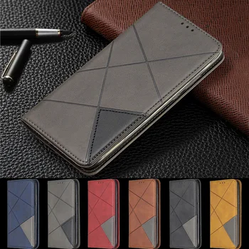 Xiomi Redmi9 Tilfælde Magnetisk Læder Slanke Sag om for Xiaomi Redmi 9 Bemærk 9S 9 Pro Max antal Note9 9Pro Flip Stå Business Phone Cover