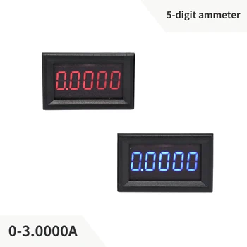 LED-Display Meter Digitale Amperemetre Panel 5 Cifret Nuværende Amp Måle Tester Høj præcision 0-3A Opløsning 0,1 MA