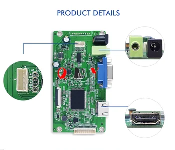 Gratis forsendelse kit til NV156FHM-N67 NE156FHM-N53 NV156FHM-N69 B116HAN03.1 HDMI + VGA-LCD-LED LVDS EDP-Controller Board-Driver