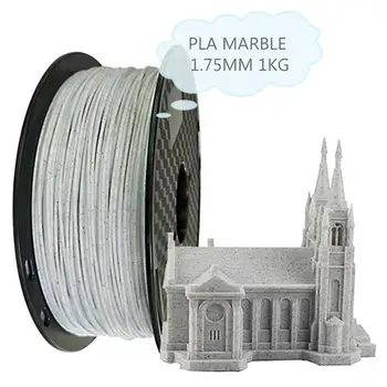 3D-Printer Forbrugsstoffer PLA Marmor Sten, Keramisk Materiale 1.75 MM 1 KG Udskrivning Materiale Line