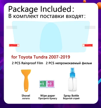 For Toyota Tundra 2007 - 2019 SR5 Fuld Dækning Anti Tåge Film bakspejlet Regntæt Anti-Fog Film Tilbehør 2013 2017