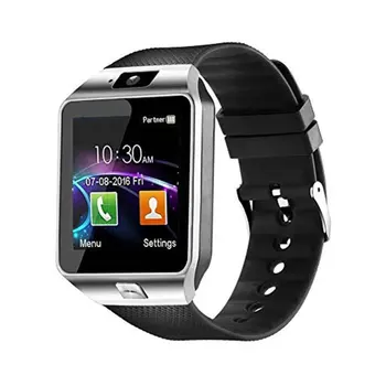 Touch-Skærm, Smart Ur DZ09 Med Kamera Armbåndsur SIM-Kort Smartwatch Til IOS Android-Telefon Support på Flere Sprog