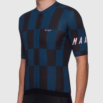 MAAP Netværk Pro Cycling Jersey Mænd 2019 Nye stil cykel tøj toppe om Sommeren åndbar kortærmet cyklus bære MTB rideshirt