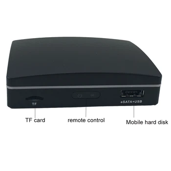 Super Mini 4ch AHD Digital Video Optager DVR med 1080P Billede Optagelse Afspilning HDMI-Udgang Gratis iCloud-og APP-Understøttet