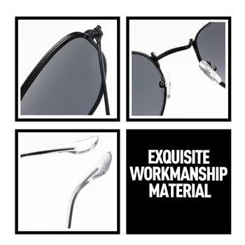 MATIC Vintage Street Shot Mode Solbriller Til Kvinder Kjole Op Retro Trend Kvindelige Solbriller aluminium Stel-Briller Brille UV400