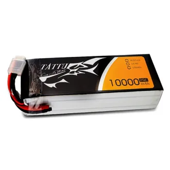 TATTU 10000mAh 25C 4S 14,8 V/ 6S 22.2 V Lipo Batteri til Multirotor og Agricultral plantebeskyttelsesmidler Drone genopladelige Batteri