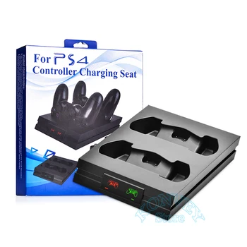 2020 PS4 Pro Slanke Controller PS 4 Tilbehør Gamepad Oplader Stå Trådløse Joystick Oplader Dock Station til Sony Dualshock 4