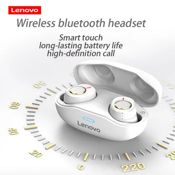 Lenovo/Lenovo X18 Trådløse Bluetooth Headset HD Voice Kompatibel med Apple Android Vandtæt