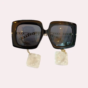 2020 Nye Mode, Luksus Brand Designer Briller Dame Oversize Square Solbriller Kvinder Mænd Briller solbriller Kvindelige UV400