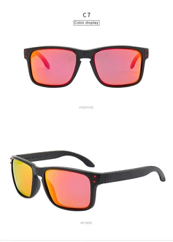 Reggaeton 2020 polariserede solbriller mænd pladsen sports briller stel linse mænd kørsel uv400 høj kvalitet solbriller