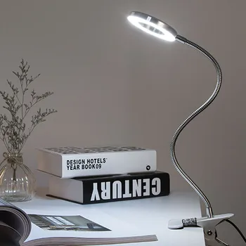 Fleksibel Bruser Store USB LED lup Sølv Belyst lup Lampe Forstørrelsesglas for at Læse/Bearbejdning/Svejsning