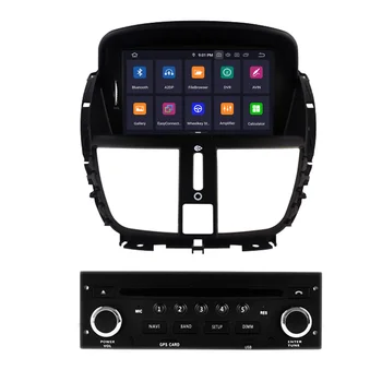 RoverOne Android 10 Car Multimedia Afspiller Til Peugeot 207 207CC 207SW Autoradio DVD, Stereo Radio GPS-Navigation, Bluetooth