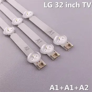 630mm A1 A2 bagbelyst LED-Lamper Strimler Bar for LG 32