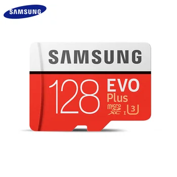 Samsung Hukommelseskort 128G Læse-Hastighed på 100 MB/S Class 10 U3 EVO PLUS TF Kort med UHS-I Micro SD-Kort Til Smartphone, PC