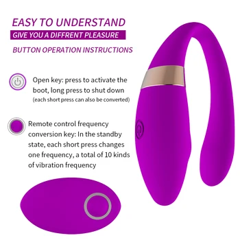 Trådløs Fjernbetjening Vibrator For Par Kvindelige Andel Vibe Dobbelt Vibrator G spot Klitoris Massage Vibrator Voksen Sex Legetøj Til Kvinder