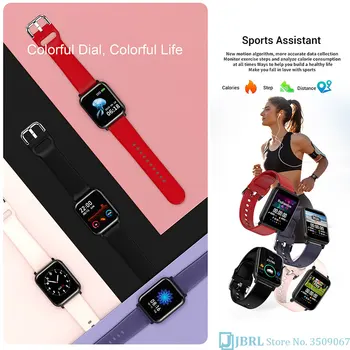 Fuld Touch Smart Ur Mænd Kvinder Smartwatch Electronics Smart Ur Til Android, IOS Fitness Tracker Sport Bluetooth Smart-ur