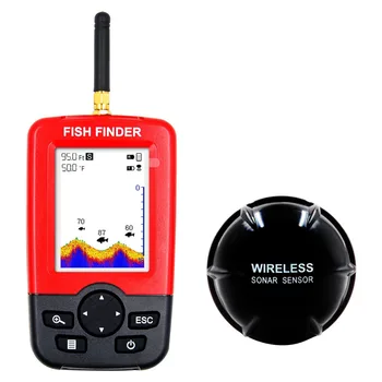 Bærbare Dybde fishfinder med 100M Sonar Sensor Ekkolod Trådløse Dybde Finder Fiskeri Lokke Ekkolod Alarmet Pesca