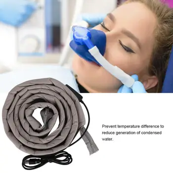 Terapi USB-Varme El-CPAP-Slangen, Blød Beskyttende indpakning Varme Bevarelse slangestuds Protector Massage Afslapning