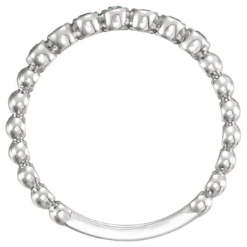 Kvinders Mode Enkel Microinlay Krystal Ring Cocktail Party Sølv Farve Hale Ring Minimalisme Daglige Fine Smykker Tilbehør