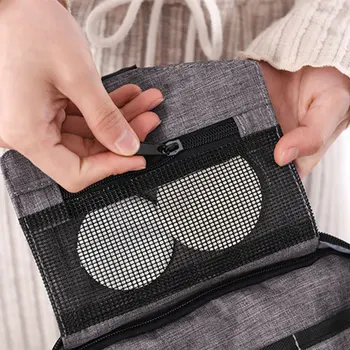 Mænd, Kvinder, Hængning Cosmetic Bag Multifunktions-Travel Organizer Toiletartikler Vaske Gøre op Opbevaringspose Kosmetolog Folde-Makeup Bag