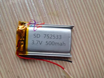 Tablet-Polymer batteri 752533 digital kamera hoved headset Bluetooth lithium batteri fabrikanter direkte salg