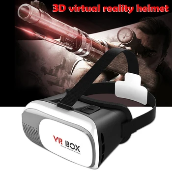 Bærbare 4.7-6tommer Mobiltelefon VR Briller Max Filmens 3D-Briller Headset Hjelm Støtte Nærsynethed Brugere Inden for 600 Grad 2021