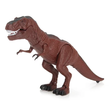 RC Dinosauren Tyrannosaurus Rex Intelligente Dyr Toy Infrarød Fjernbetjening Walking Figur Elektrisk Legetøj for Børn