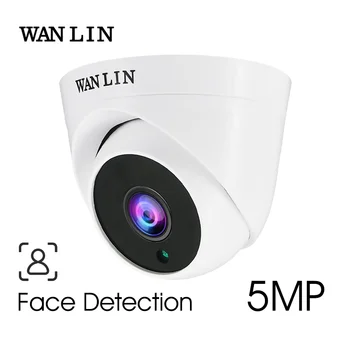 WANLIN 5.0 MP/2MP 1080P SONY IMX307 AHD XVI ansigtsregistrering Kameraet H. 265X CCTV Sikkerhed Videoovervågning Indendørs Dome Kamera