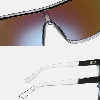 ZUEE Trendy Retro Rektangel Fladskærms Nuancer Solbriller, store Solbriller Mænd, Kvinder Stor Ramme Solbriller Vintage Brillerne UV400