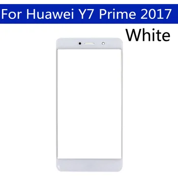 10stk\masse For Huawei Y7 Prime 2017 TRT-LX2 TRT-LX1 Front Touch Screen Glas Ydre Objektiv Til Nova Lite+ LCD Glas Udskiftning 5.5