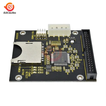 5V SD-Kort modul Til IDE3.5 40 Pin-Disk Drive Adapter yrelsen Riser Card Kapacitet Understøtter Op Til 128 gb SDXD Kort 1309 Chip ATA IDE